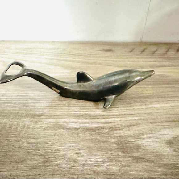 Vintage Dolphin Bottle Beer Opener Made in W.-Germany Rare Double Opener - Picture 2 of 6